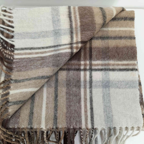 ロッソ ROSSO URBAN RESEARCH カシミヤ タータンチェック マフラー レディース