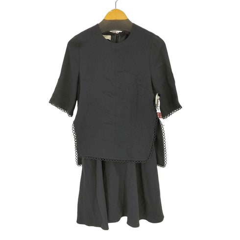 ステラマッカートニー STELLA McCARTNEY レーヨンレイヤードワンピース レディース 36