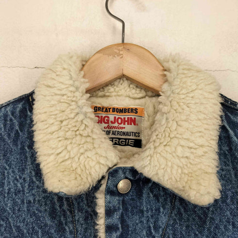 ビッグジョン BIG JOHN 90s ボアデニムジャケット メンズ LL