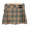 バーバリーブルーレーベル BURBERRY BLUE LABEL ノヴァチェック柄ラップミニスカート レディース 38