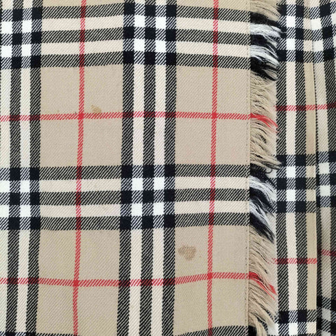 バーバリーブルーレーベル BURBERRY BLUE LABEL ノヴァチェック柄ラップミニスカート レディース 38