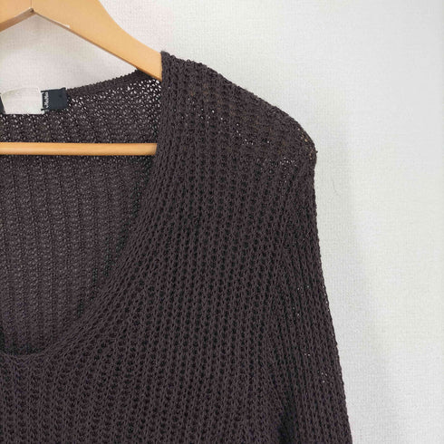 マックスマーラ MAX MARA MM スクープネック アクリル混 レーヨンニット レディース import:M