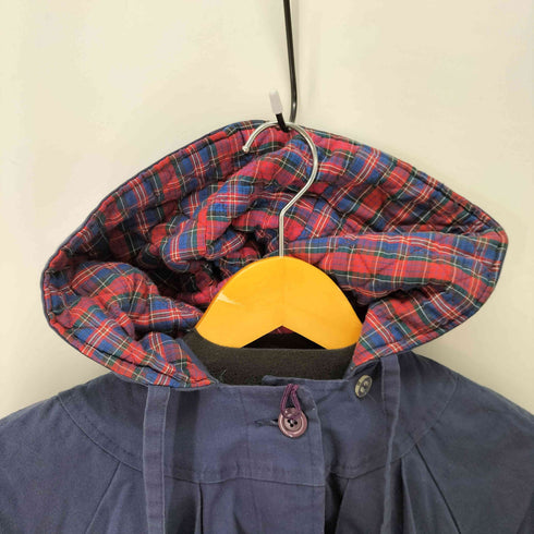 ロンドンフォグ LONDON FOG USA製 ギャザー フーデッドコート レディース 8