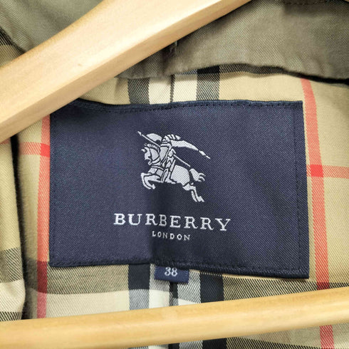 バーバリー BURBERRY ノヴァチェック裏地 トレンチコート レディース 38