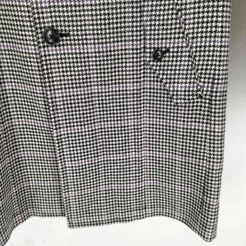 メイルアンドコー MALE & Co. 千鳥格子柄ステンカラーコート メンズ LL