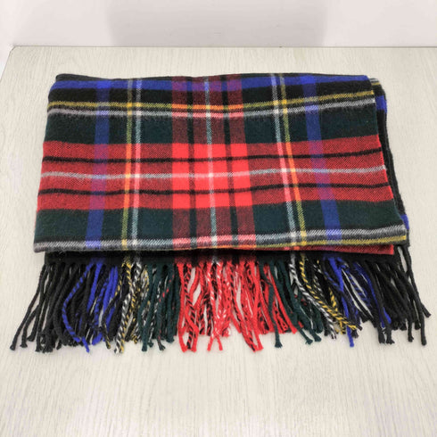ジョンストンズオブエルガン johnstons of elgin タータンチェックストール レディース
