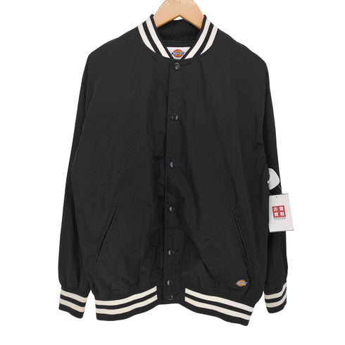 ディッキーズ Dickies リブラインデザイン 背面ロゴプリント スタジアムジャンパー メンズ import:M