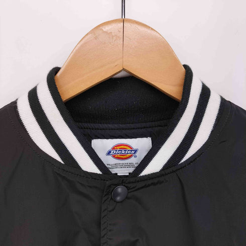 ディッキーズ Dickies リブラインデザイン 背面ロゴプリント スタジアムジャンパー メンズ import:M