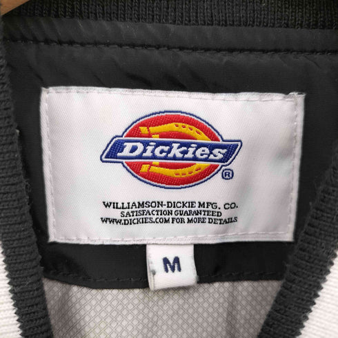 ディッキーズ Dickies リブラインデザイン 背面ロゴプリント スタジアムジャンパー メンズ import:M