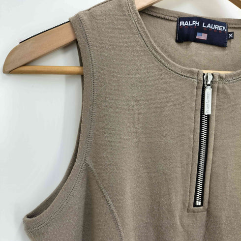 ポロスポーツラルフローレン POLO SPORT RALPH LAUREN ハーフジップ ノースリーブワンピース レディース