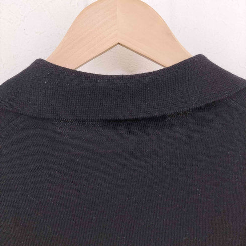 LINEA UOMO ウール ニットポロ メンズ XXL