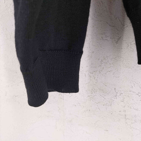 LINEA UOMO ウール ニットポロ メンズ XXL