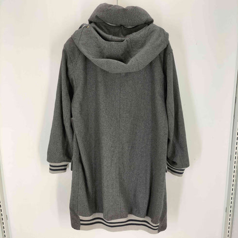 メルシーボークー mercibeaucoup もこもこ襟リブコート レディース 3