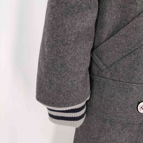 メルシーボークー mercibeaucoup もこもこ襟リブコート レディース 3