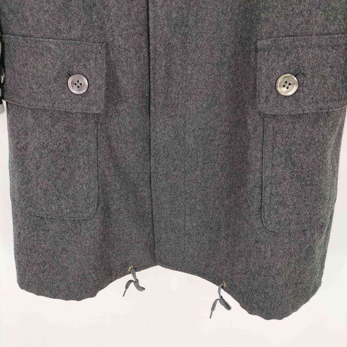 メルシーボークー mercibeaucoup もこもこ襟リブコート レディース 3