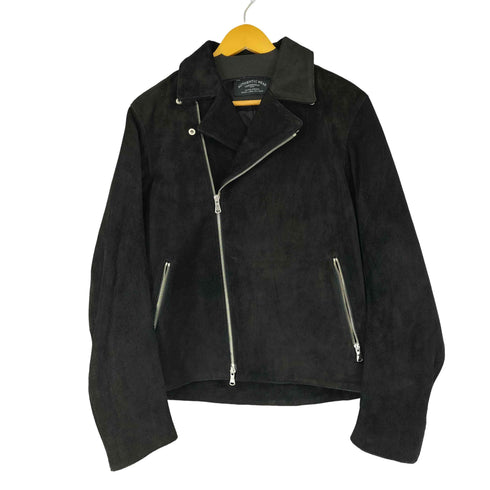 ユナイテッドアローズグリーンレーベルリラクシング UNITED ARROWS green label relaxing ST カウ スエード ダブルライダース / レザー ジャケット メンズ JPN:XL
