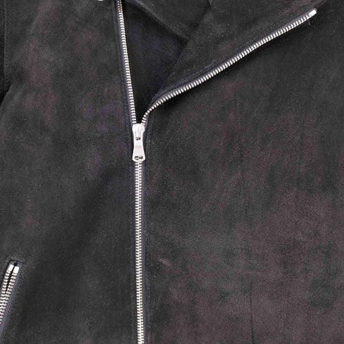 ユナイテッドアローズグリーンレーベルリラクシング UNITED ARROWS green label relaxing ST カウ スエード ダブルライダース / レザー ジャケット メンズ JPN:XL