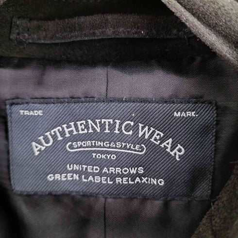 ユナイテッドアローズグリーンレーベルリラクシング UNITED ARROWS green label relaxing ST カウ スエード ダブルライダース / レザー ジャケット メンズ JPN:XL