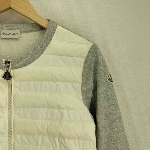 モンクレール MONCLER スウェット切替 ダウンジャケット レディース import:S