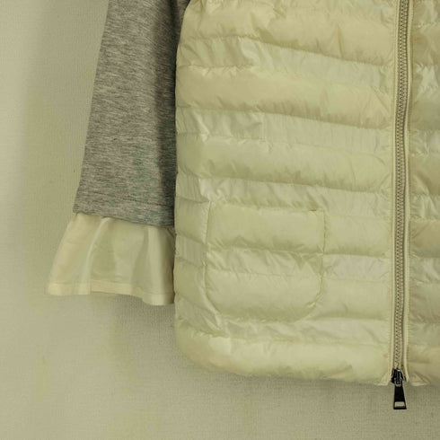 モンクレール MONCLER スウェット切替 ダウンジャケット レディース import:S