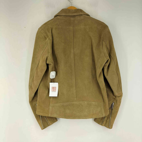 ユナイテッドアローズグリーンレーベルリラクシング UNITED ARROWS green label relaxing ST カウ スエード ダブルライダース / レザー ジャケット メンズ JPN:L