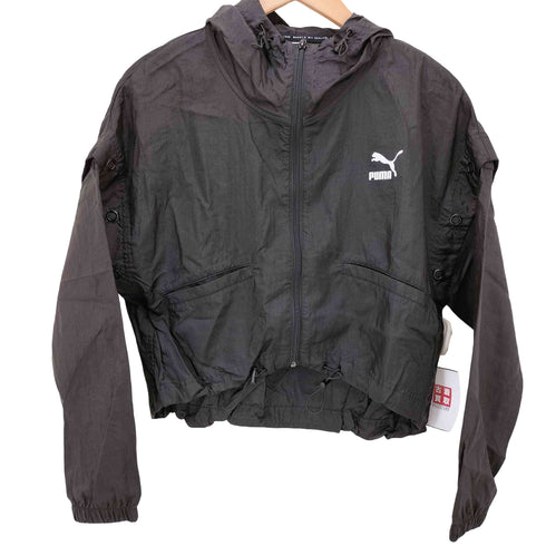 プーマ PUMA クロップド トラックジャケット 袖デタッチャブル レディース JPN:M
