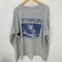 フルーツオブザルーム FRUIT OF THE LOOM HEAVY cotton 00S 2枚タグ 両面 ダメージ プリント L/S ハードコア ロック バンド Tシャツ ロンT メンズ import:XL