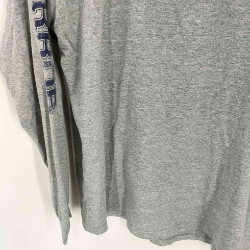 フルーツオブザルーム FRUIT OF THE LOOM HEAVY cotton 00S 2枚タグ 両面 ダメージ プリント L/S ハードコア ロック バンド Tシャツ ロンT メンズ import:XL