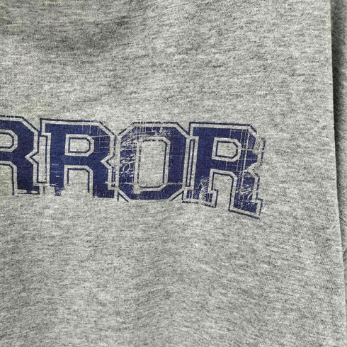 フルーツオブザルーム FRUIT OF THE LOOM HEAVY cotton 00S 2枚タグ 両面 ダメージ プリント L/S ハードコア ロック バンド Tシャツ ロンT メンズ import:XL