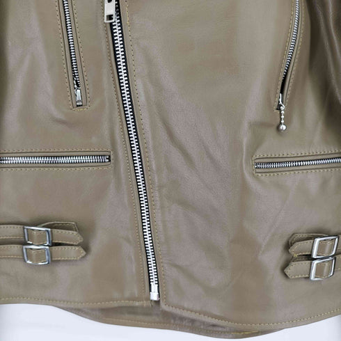 ホーンワークス HORN WORKS バッファローレザーダブルライダースジャケット メンズ 3L