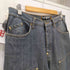THE ZOO YORK INSTITUTE 00S baggy wide double knee denim 5ポケット ダブルニー バギー デニム パンツ 極太 Y2K メンズ 34