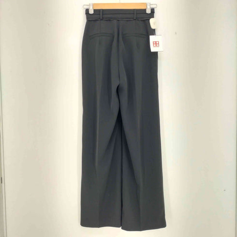 アニュアンス anuans 24ss コンフォートタックストレートパンツ レディース JPN:S