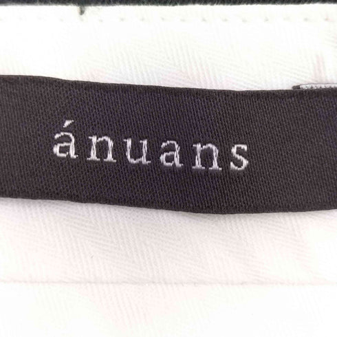 アニュアンス anuans 24ss コンフォートタックストレートパンツ レディース JPN:S