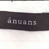 アニュアンス anuans 24ss コンフォートタックストレートパンツ レディース JPN:S