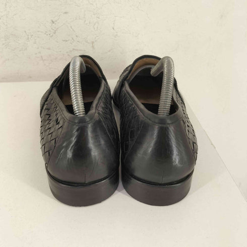 コールハーン COLE HAAN 編み込みレザー ローファー メンズ US:9