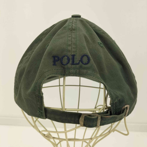 ポロバイラルフローレン Polo by RALPH LAUREN 90s ポニー刺繍 6パネルキャップ メンズ ONE SIZE