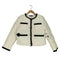 フォクシー FOXEY DAISY LIN for FOXEY ニット切替ノーカラージャケット レディース 38