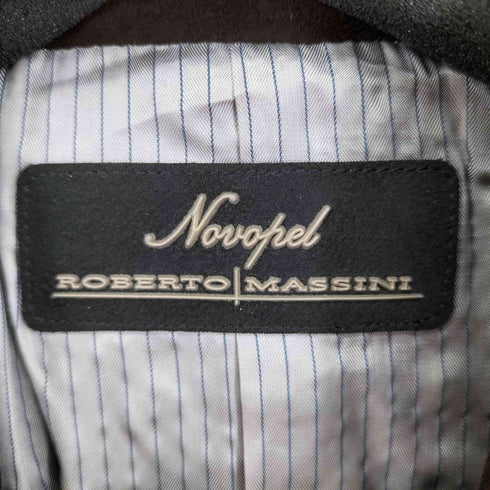NOVOPEL ROBERTO MASSINI 鹿革スエードレザージャケット メンズ