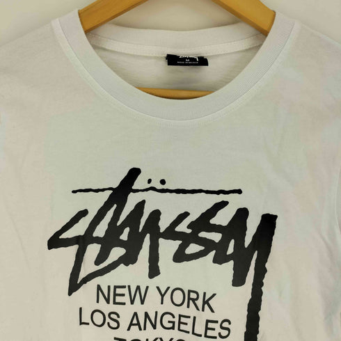 ステューシー Stussy メキシコ製 Wold Tour S/S TEE ワールドツアー 両面グラフィックプリント 半袖 Tシャツ メンズ import:M