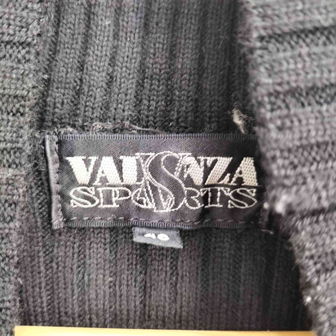 バレンザポースポーツ VALENZA PO SPORTS ラインストーン ハイネック 総柄 ニット レディース