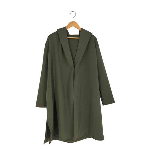 aura de attirer ダンボールニット フーデッド コート レディース