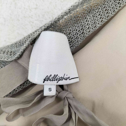 スリーワンフィリップリム 3.1 phillip lim リネンレーヨンレイヤードタンクトップ レディース S