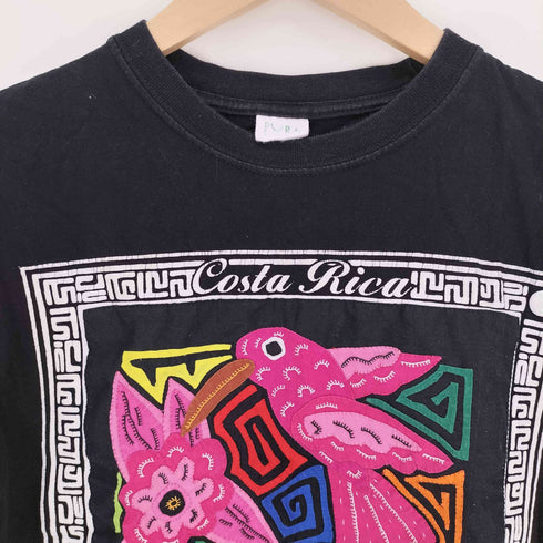 00S アップリケ ハチドリ S/S スーベニア Tシャツ メンズ