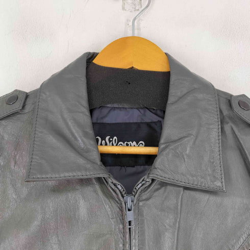 ウィルソン Wilsons Leather ジップアップレザージャケット メンズ