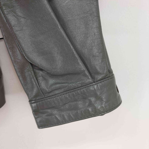 ウィルソン Wilsons Leather ジップアップレザージャケット メンズ