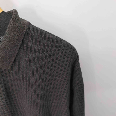 L/S ニットポロ メンズ 2XL