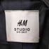 エイチアンドエム H&M STUDIO ダブルライダースジャケット メンズ S