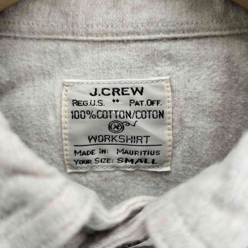 ジェイクルー J.CREW エルボーパッチ ワークシャツ メンズ import:S