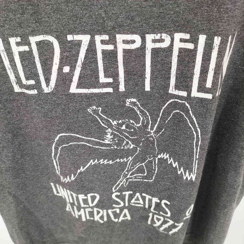 LED ZEPPELIN クルーネック バンドTシャツ Y2K レディース