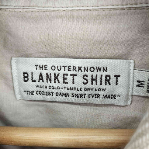 アウターノウン OUTERKNOWN クロマ ブランケットシャツ メンズ JPN:M